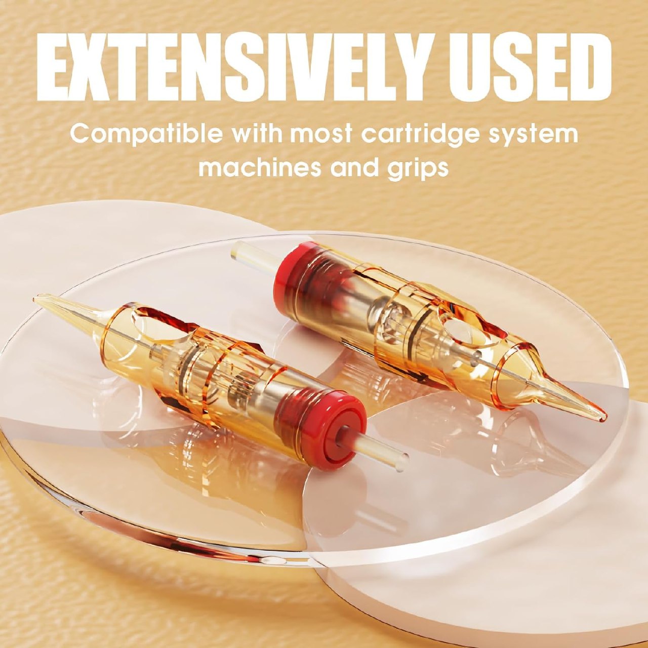Dragonhawk Pro Tattoo Needles Cartridges 20Pcs Disposable 1209RM Round Magnum