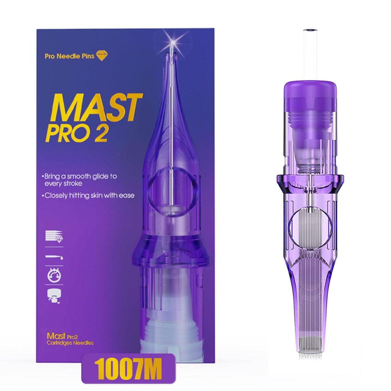 Mast Pro2 Tattoo Cartridges for Super Aritsts, 20 Count Magnum 1007M Open Box