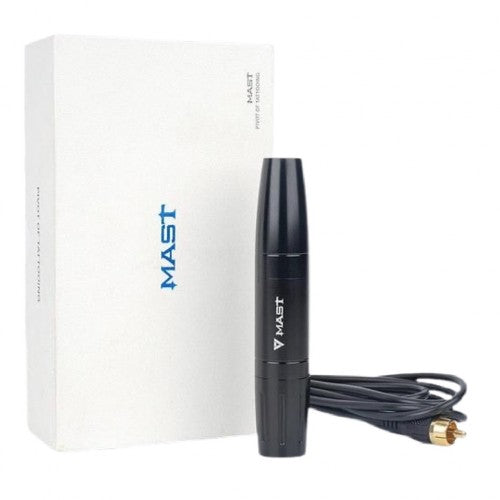 Dragonhawk Mast Magi Rotary Tattoo Pen Machine Open Box black color