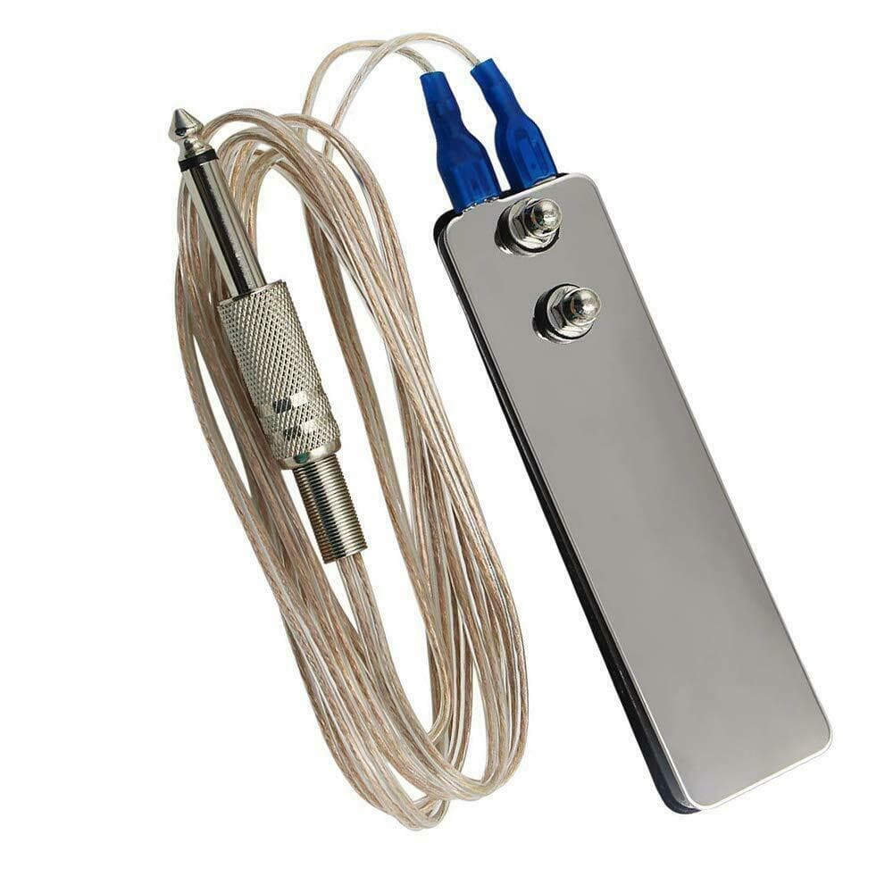 Digital Tattoo Power Supply Foot Pedal Tattoo Clip Cord Kit Set Open Box