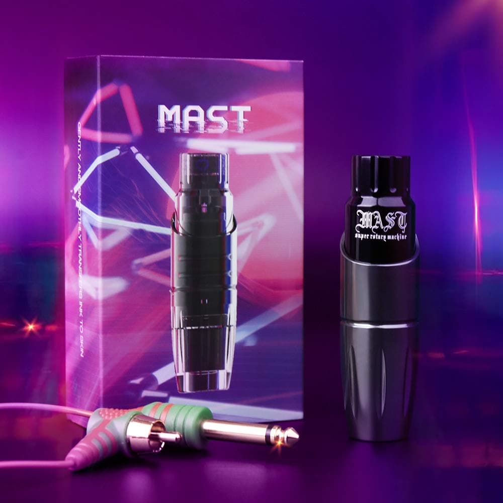 Dragonhawk Mast Tour Rotary Tattoo Pen Machine Open Box