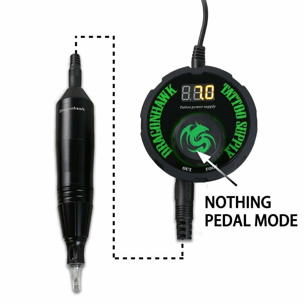 Dragonhawk Airfoil Tattoo Power Supply OLED Screen RCA Open Box
