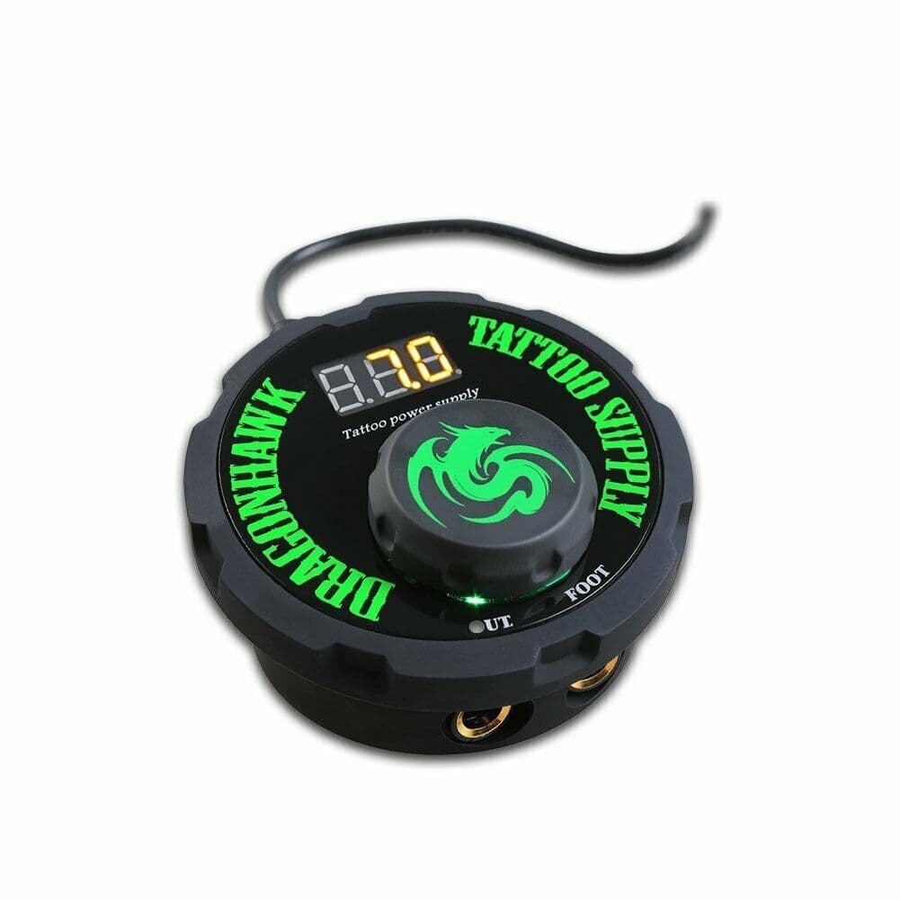 Dragonhawk Airfoil Tattoo Power Supply OLED Screen RCA Open Box
