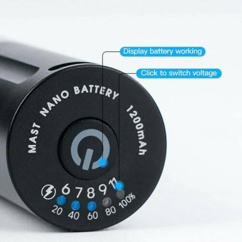 Mast Nano Wireless Rotary Tattoo Pen Machine with Battery