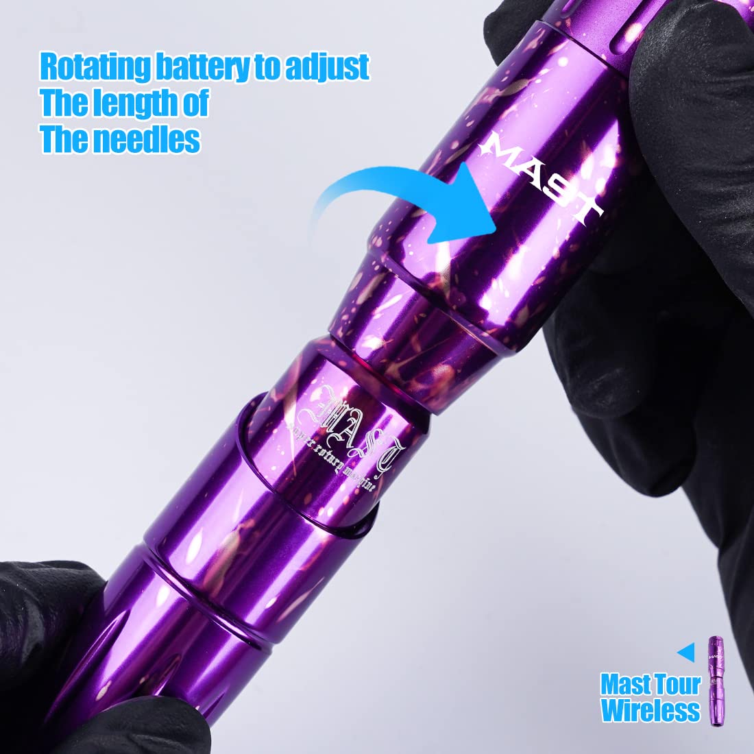 Mast Tour Wireless Tattoo Pen Lightweight Short Battery Power Supply