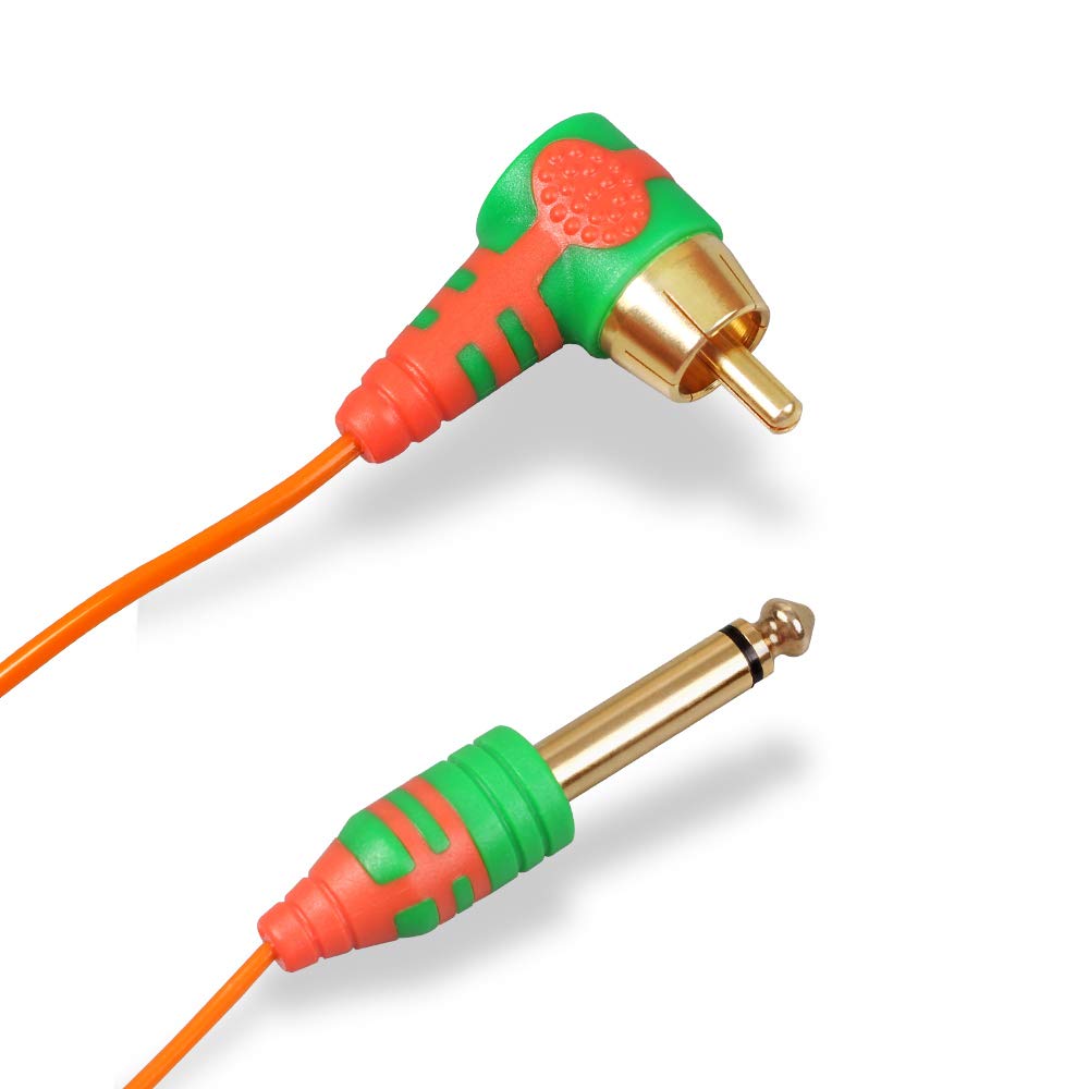 Dragonhawk Tattoo RCA Cord for Tattoo Machines Power Box Connected