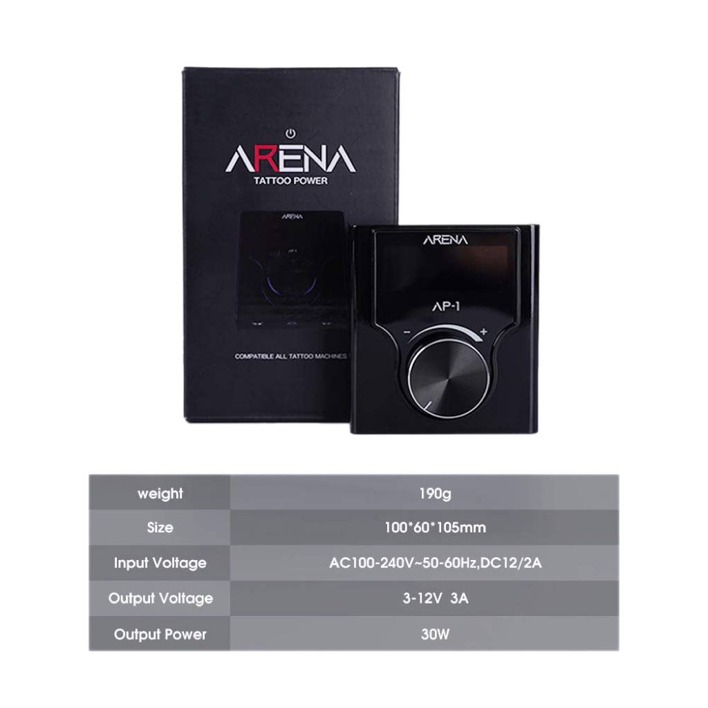Arenahawk AP-1 || Power Supply || Two Outputs || LCD Screen