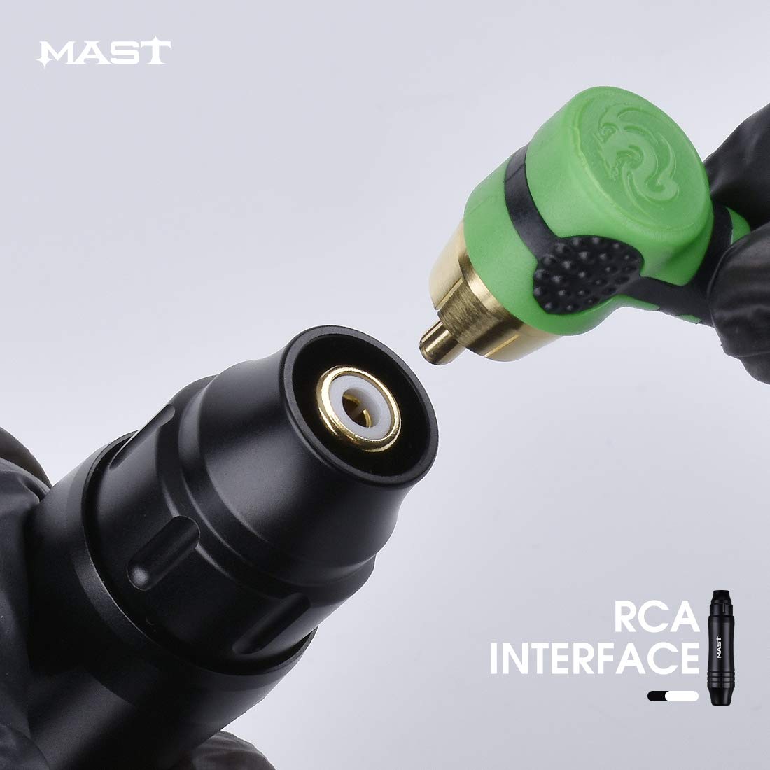 Mast P10 Ultra Machine Kit black color Halo Power Supply Pro Cartridges Needles Inks Set
