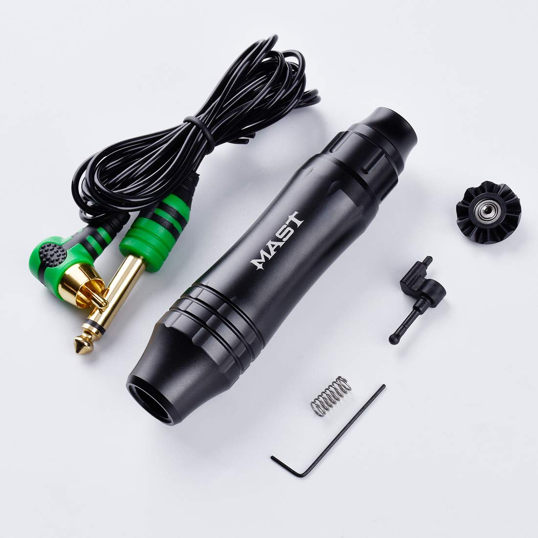 Mast P10 Ultra Machine Kit black color Halo Power Supply Pro Cartridges Needles Inks Set