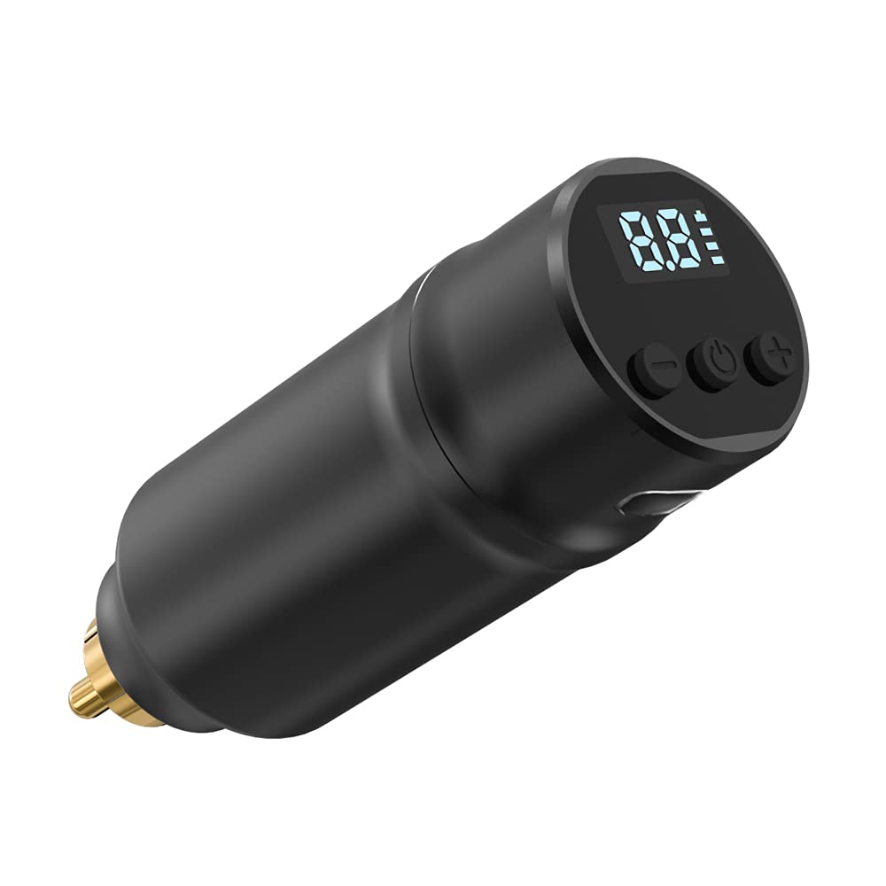 Tattoo Power Supply Mast T2 Professional Mini Portable RCA Interface Wireless Tattoo Open Box