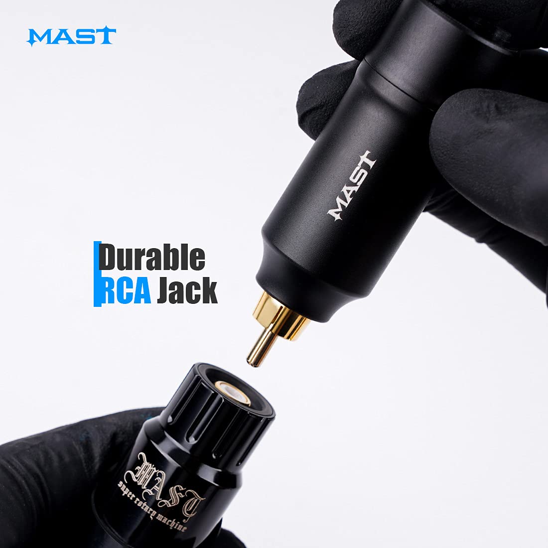 Tattoo Power Supply Mast T2 Professional Mini Portable RCA Interface Wireless Tattoo Open Box