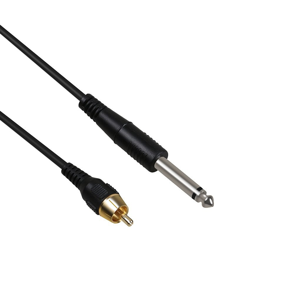 Dragonhawk Silicone Soft Tattoo RCA Connector Clip Cord for Tattoo Machine 031-3