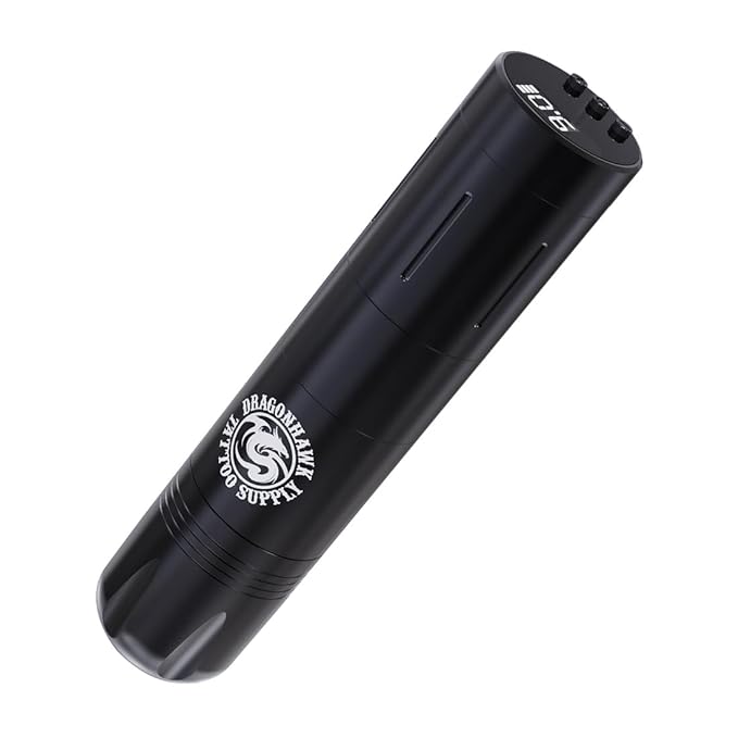 Dragonhawk Tattoo Gun Wireless X3 Pro Cordless Rotary Tattoo Pen Machine Open Box
