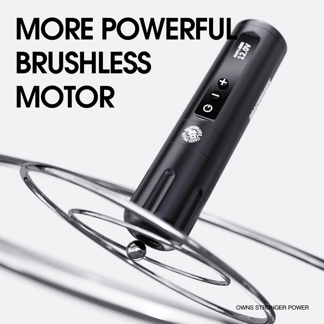Dragonhawk L2 Wireless Tattoo Pen Machine Gun Motor by Mcore 5000mAh Battery