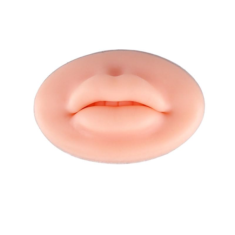 Dragonhawk Beginner Lip Tattoo Practice Fake Skin - Ideal for Artists and Apprentices