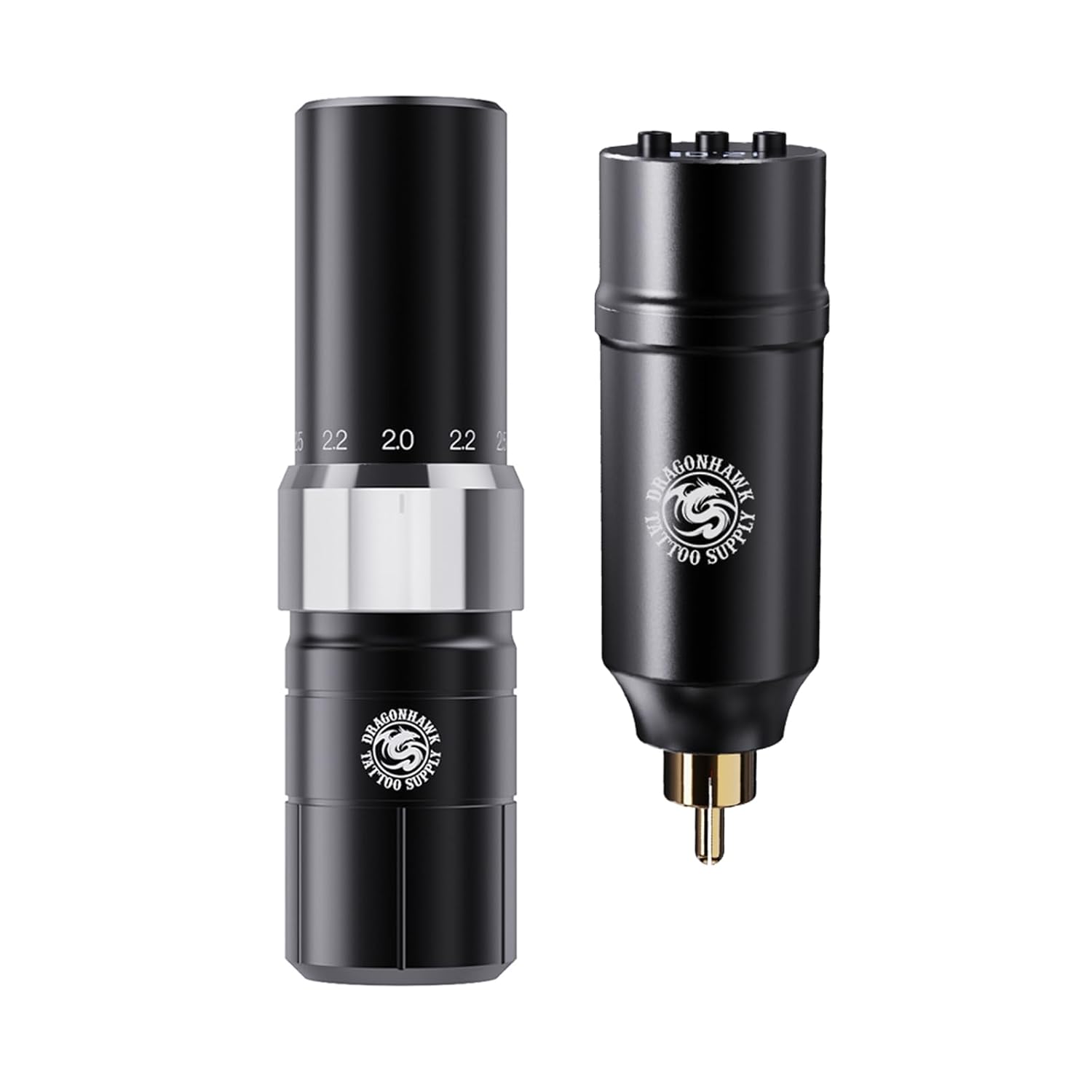 Tattoo Gun Dragonhawk Wireless Rotary Pen 6 Strokes Length 1200mAh Battery
