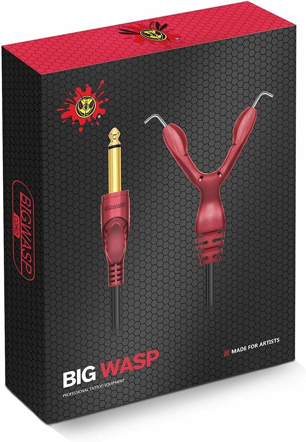 BigWasp Gold Plated Copper RCA Clip Cord