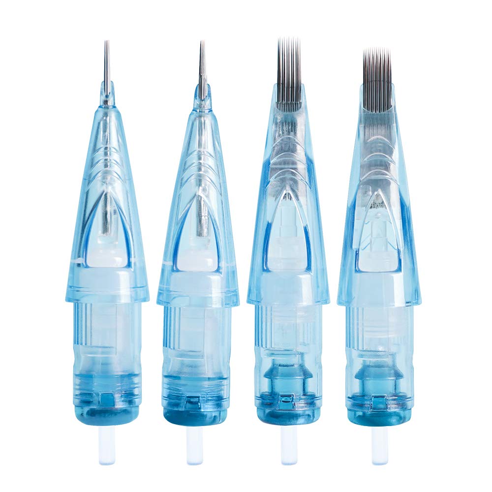 WJX Tattoo Cartridges Needles 50Pcs Size 1007RM, 1009RM, 1011RM, 1013RM, 1015RM Open Box