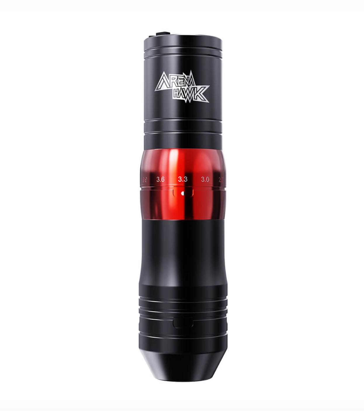 Dragonhawk Wireless Tattoo Machine Pen with Adjustable 2.4-4.2mm Strokes  Amor RED