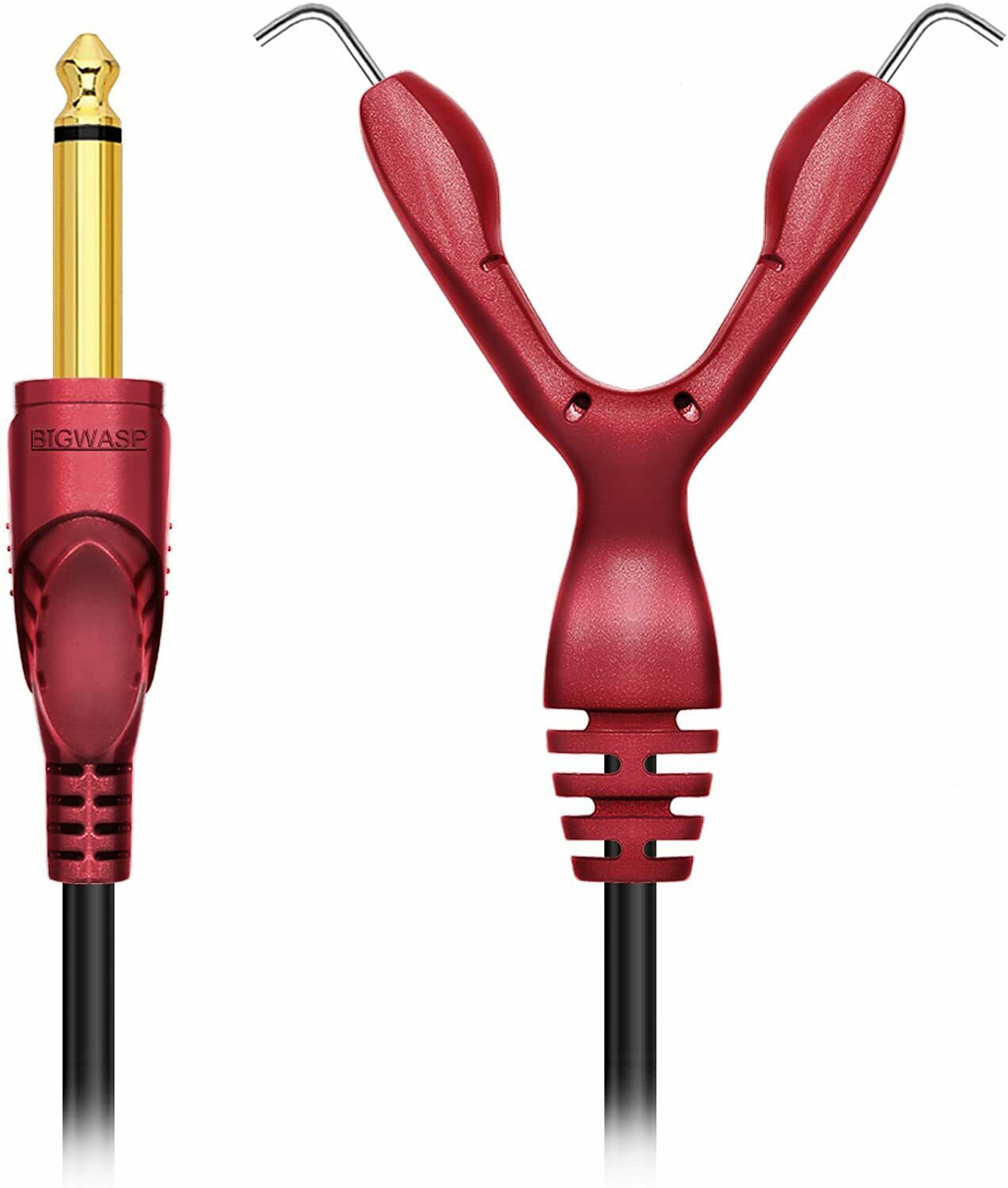 BigWasp Gold Plated Copper RCA Clip Cord