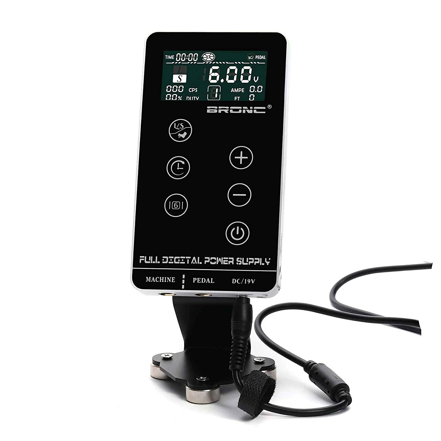 BRONC Power Supply LCD Digital Touch Screen